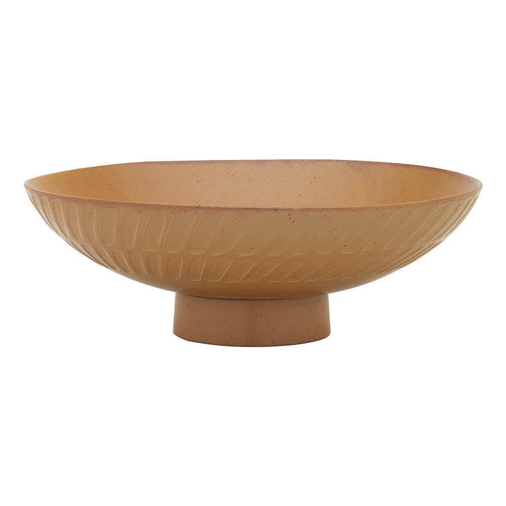 Portsea Footed Serve Bowl Cedar-General-Ecology-The Bay Room