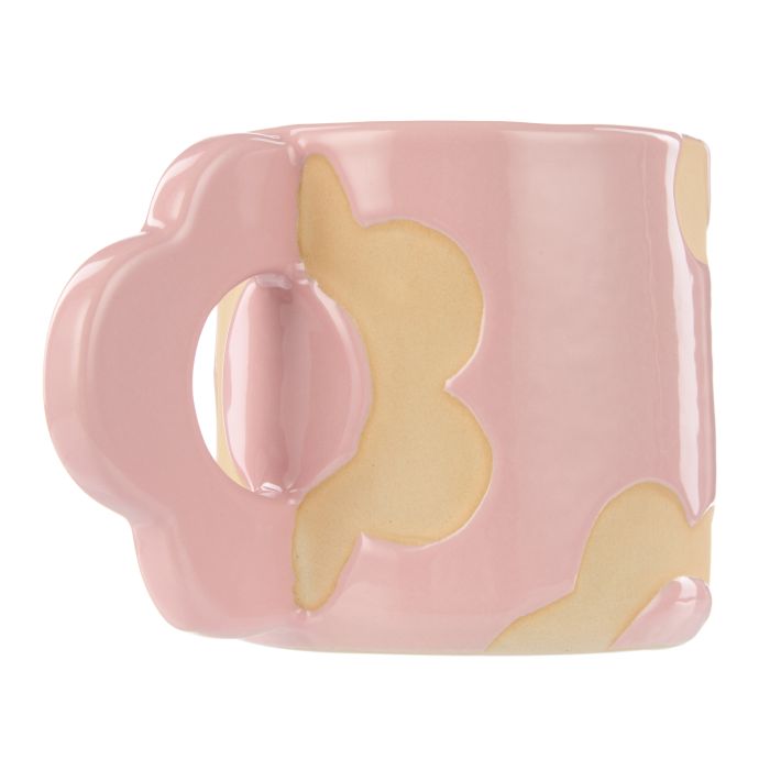 Posey 400ml Flower Mug 14x9x9cm Pink-Dining & Entertaining-Emporium-The Bay Room