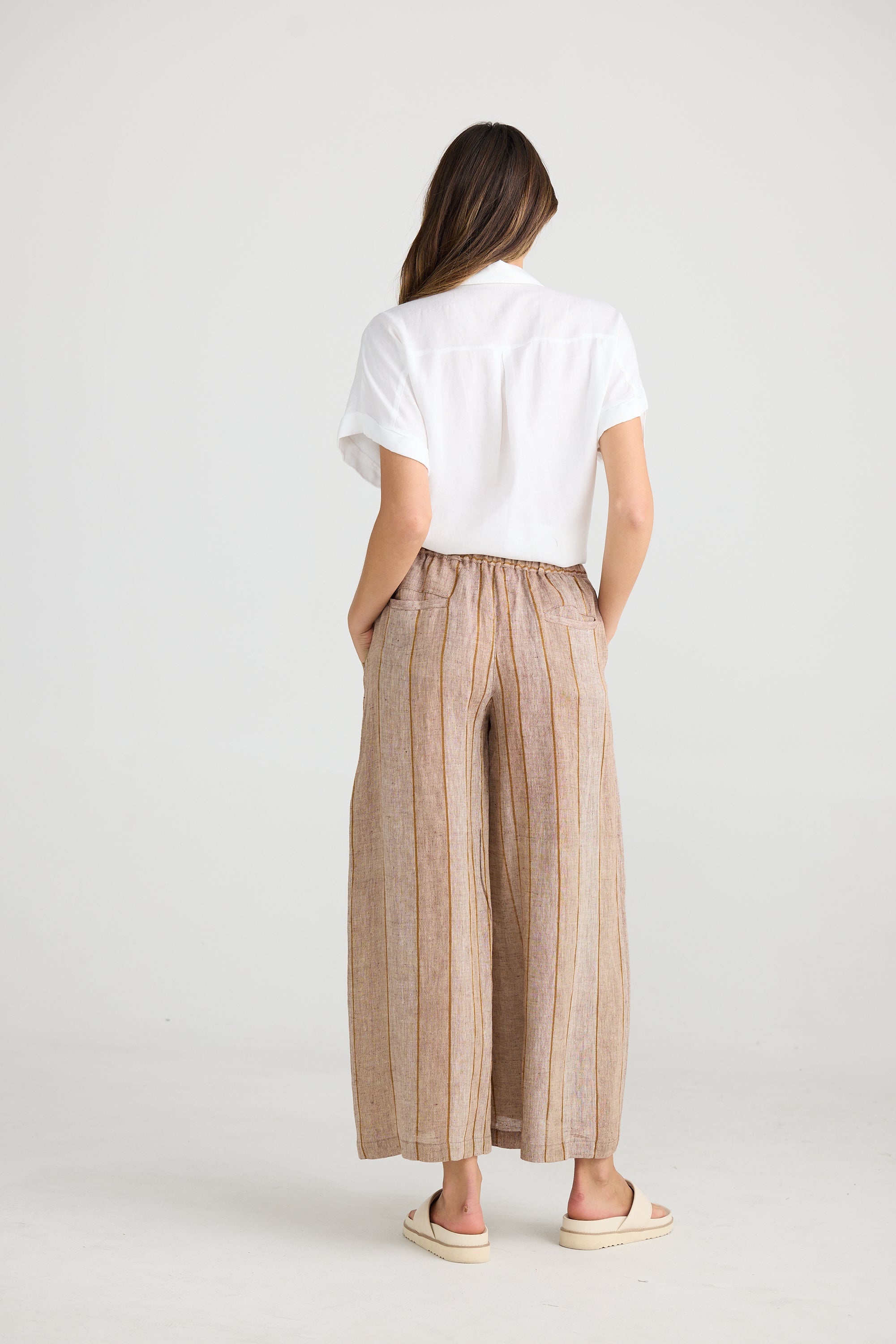 Positano Pant - Diego Stripe-Pants-The Shanty Corporation-The Bay Room