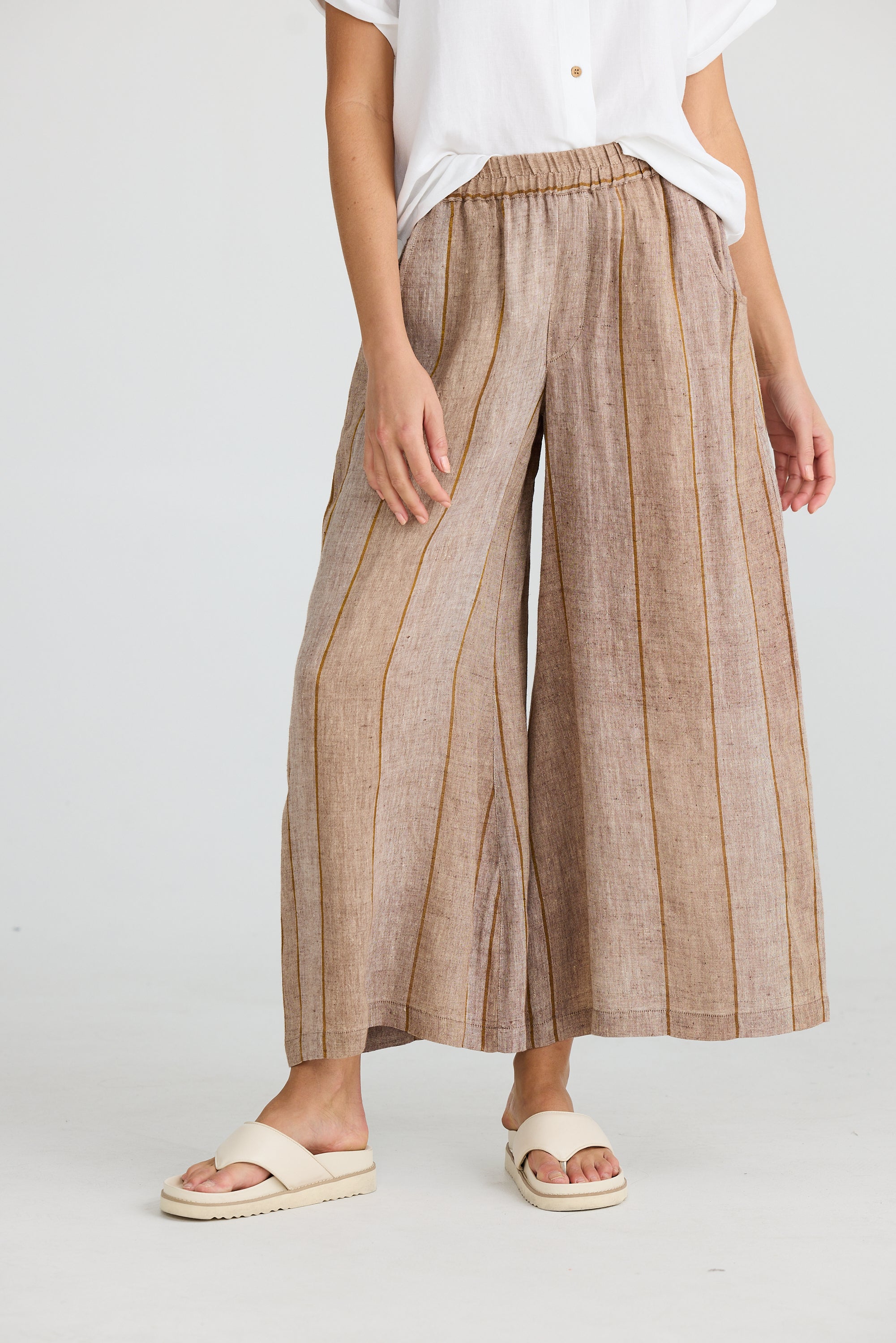 Positano Pant - Diego Stripe-Pants-The Shanty Corporation-The Bay Room