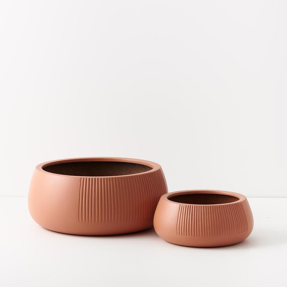 Pot Dune Nejalo - Terracotta-Pots, Planters & Vases-Floral Interiors-The Bay Room