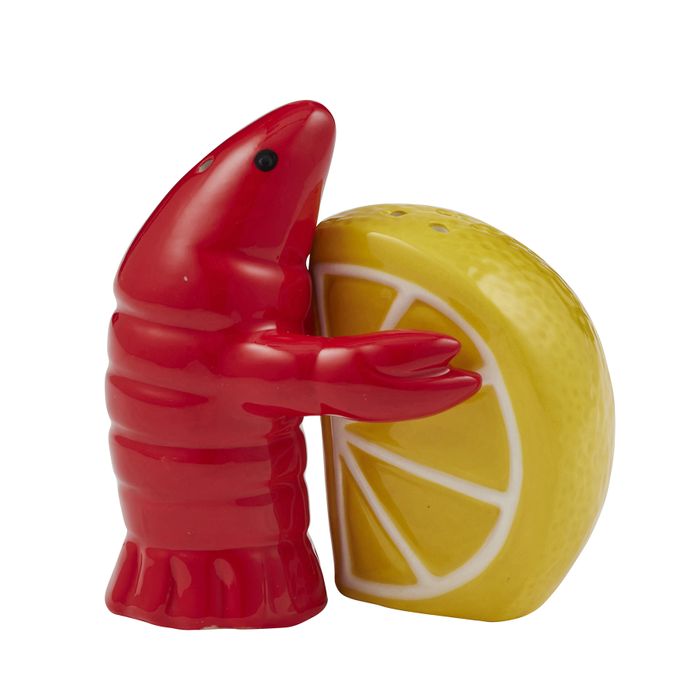 Prawn/Lemon Ceramic S&P Shakers 8.5x8.5cm-Dining & Entertaining-Coast To Coast Home-The Bay Room