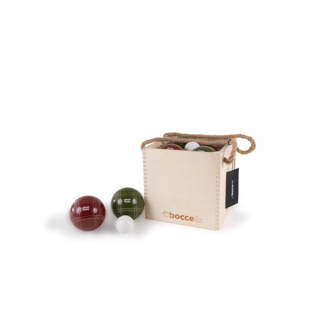 Premium Bocce in Carry Crate - Moss Green/Terra Red-Fun & Games-Finska-The Bay Room