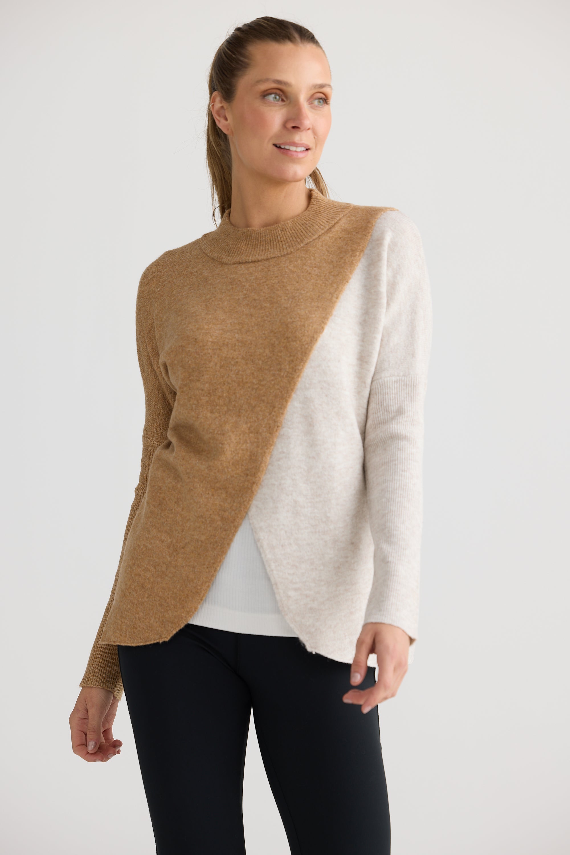 Progress Knit - Camel-Knitwear & Jumpers-Home Love-The Bay Room