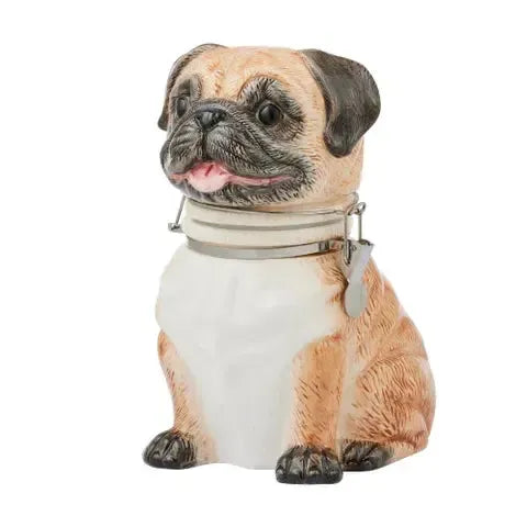 Pug Ceramic Storage Jar 14x18x24cm-Kitchenware-Coast To Coast Home-The Bay Room