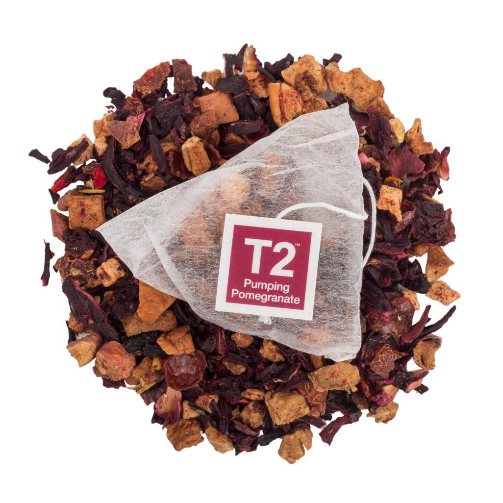 Pumping Pomegranate Tea Bag Cube 25 pack-T2-The Bay Room