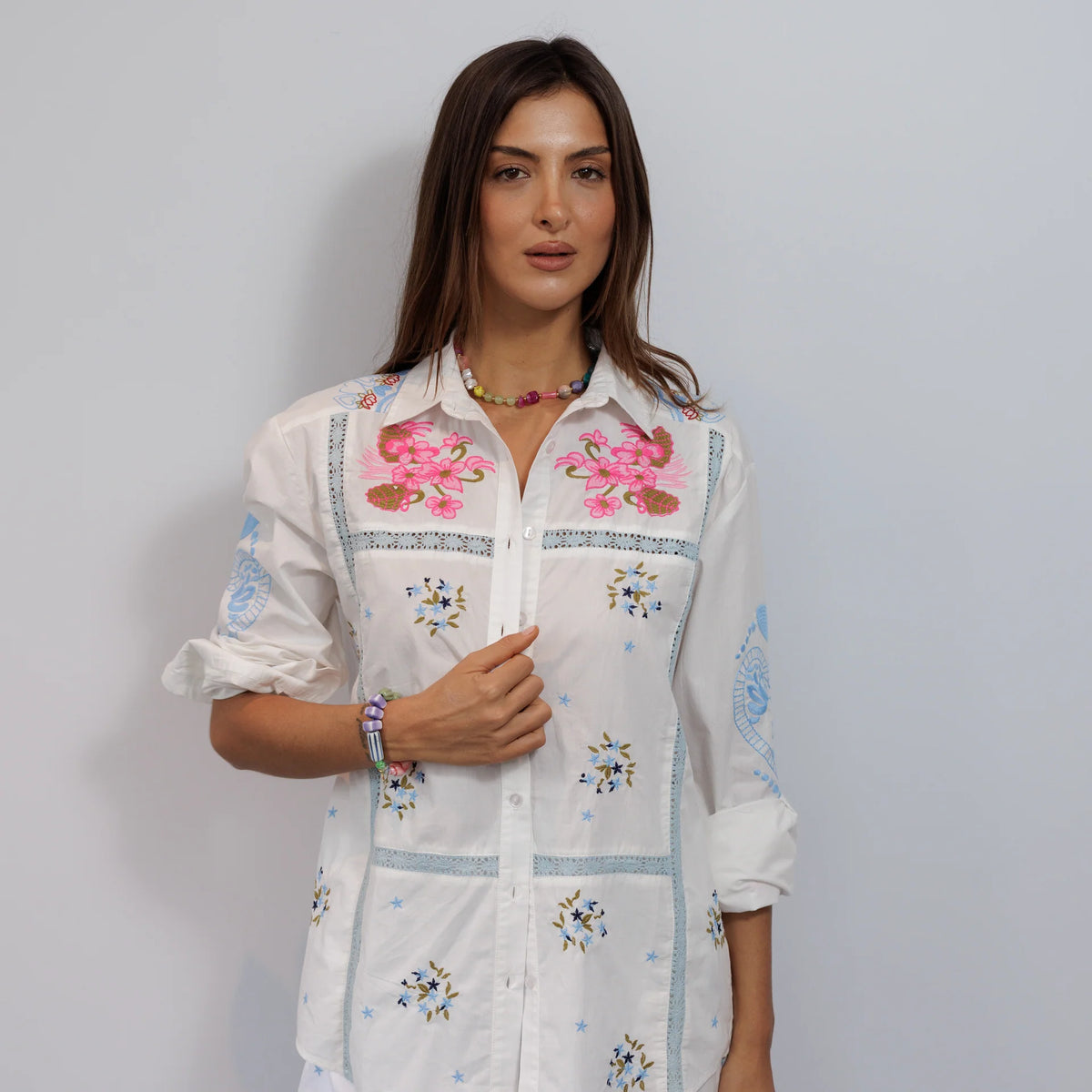 Pure Cotton Shirt White