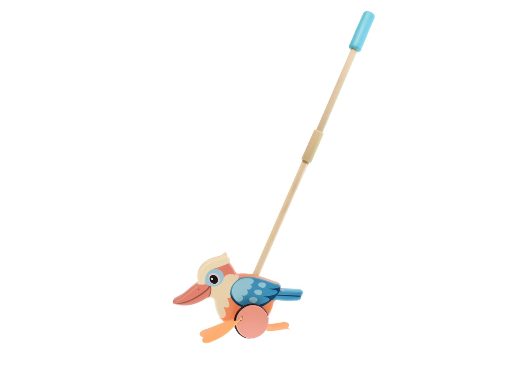 Push Along Kookaburra-Toys-Eleganter-The Bay Room