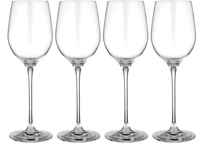 Quinn 4pk White Wine Glass-Dining & Entertaining-Tempa-The Bay Room