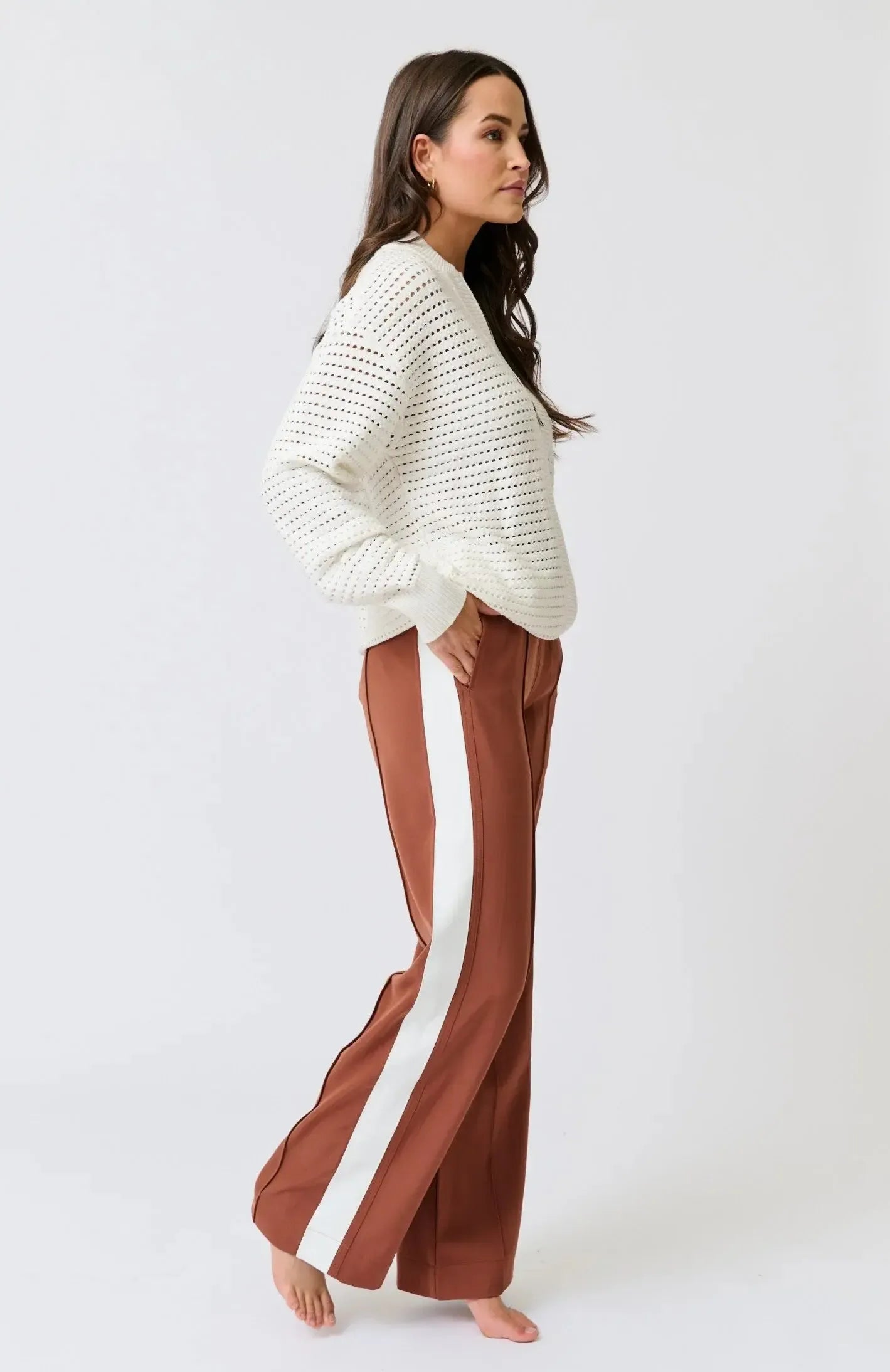 Raina Pant - Rust-Pants-Cartel & Willow-The Bay Room