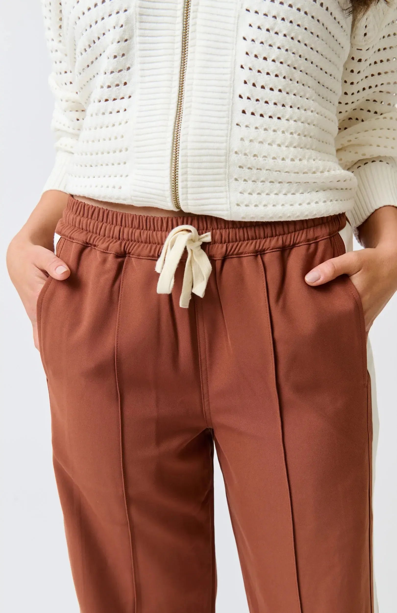 Raina Pant - Rust-Pants-Cartel & Willow-The Bay Room