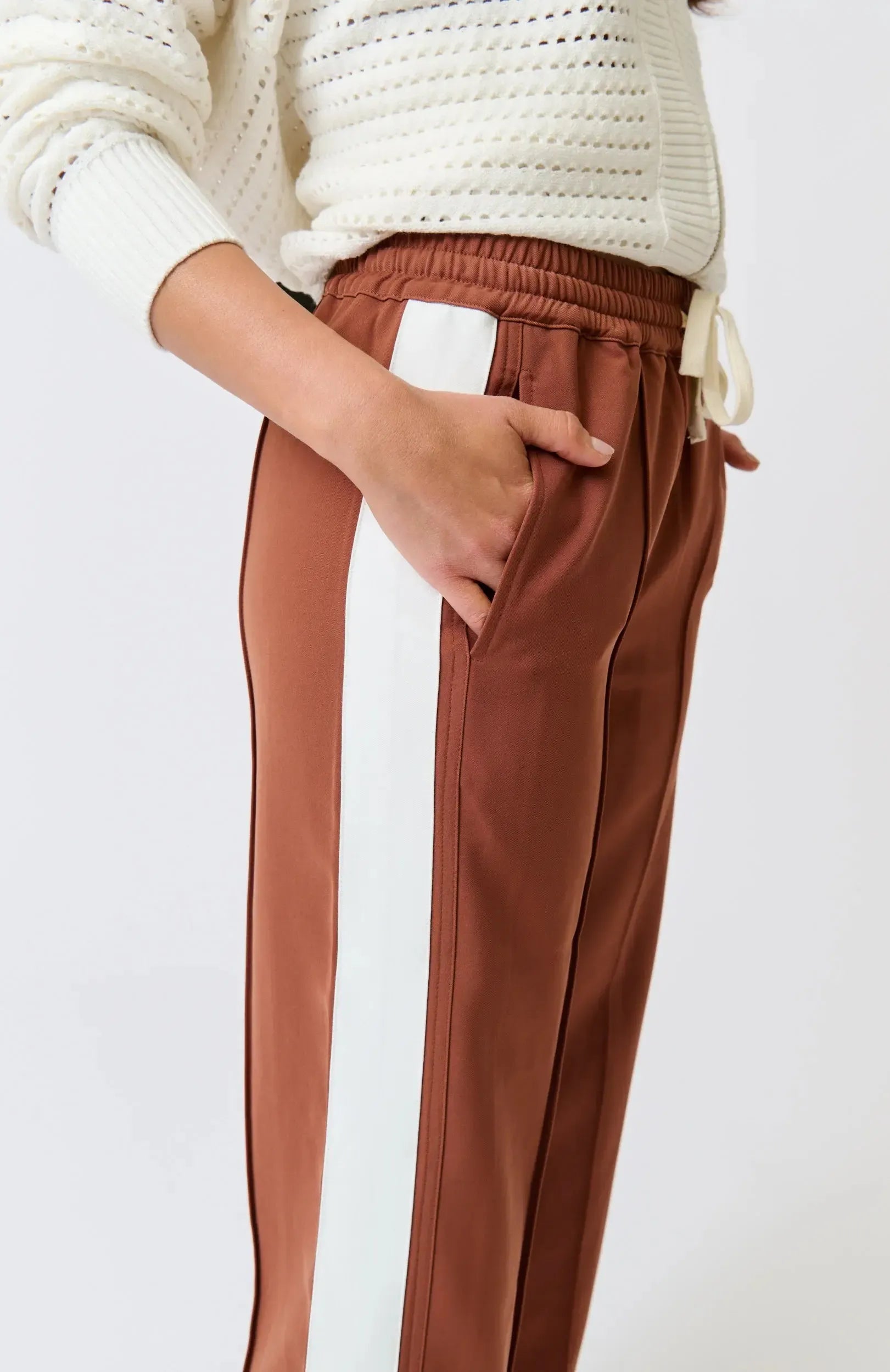 Raina Pant - Rust-Pants-Cartel & Willow-The Bay Room