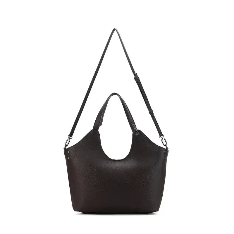 Rebecca Cocoa 3 Piece Handbag-Bags & Clutches-Black Caviar Designs-The Bay Room