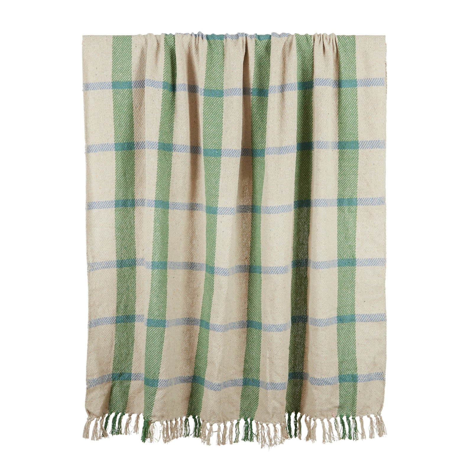 Recycled Picnic Throw 125x150cm Blue/Green-Soft Furnishings-Coast To Coast Home-The Bay Room