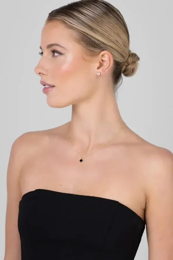 Reign Gold Jet Necklace-Jewellery-Liberte-The Bay Room
