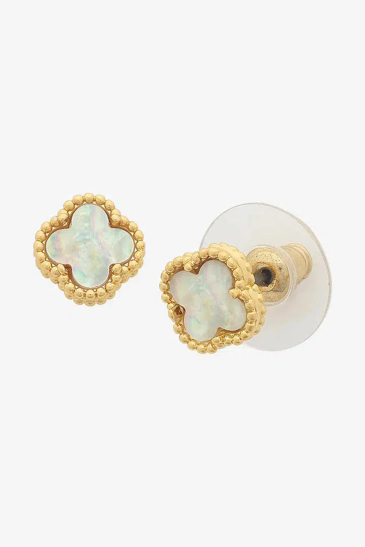 Reign Gold MOP Earring-Jewellery-Liberte-The Bay Room