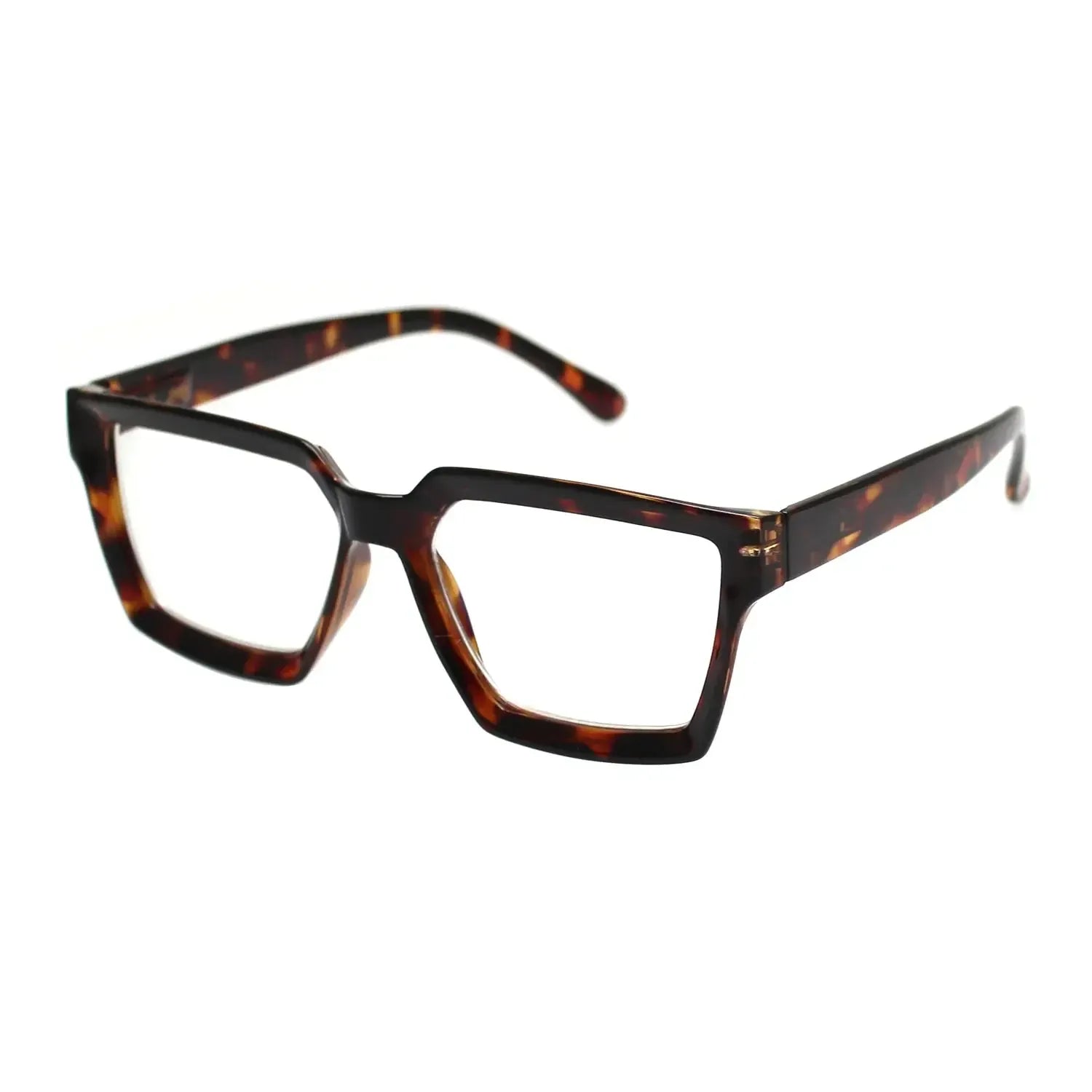 Remi Anti-Blue Reading Glasses - Tortoiseshell-Headwear & Sunglasses-Captivated Soul-The Bay Room
