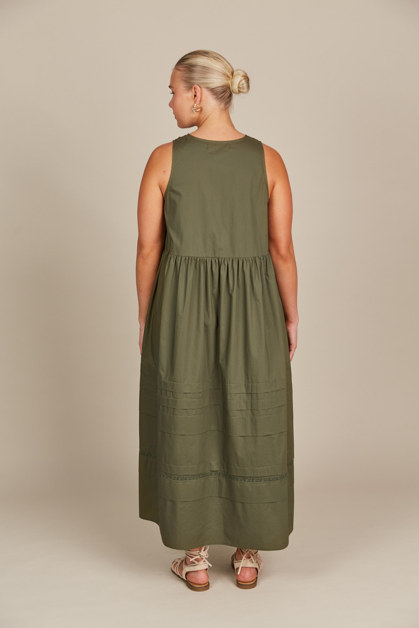 Remi Tank Dress - Olive-Dresses-Isle Of Mine-The Bay Room