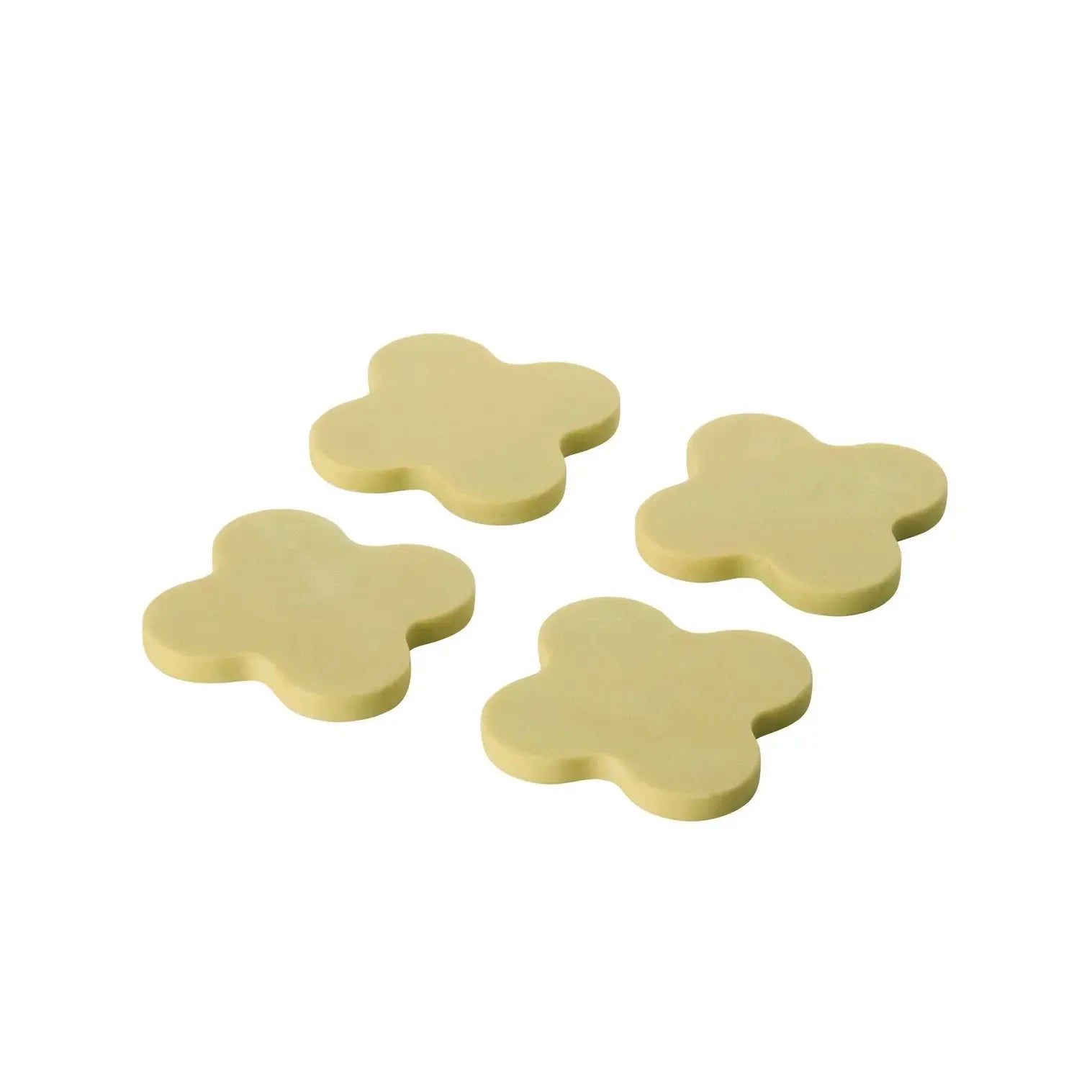 Resin Bubble Coasters Set of 4 12x12x1cm Lime-Dining & Entertaining-Emporium-The Bay Room