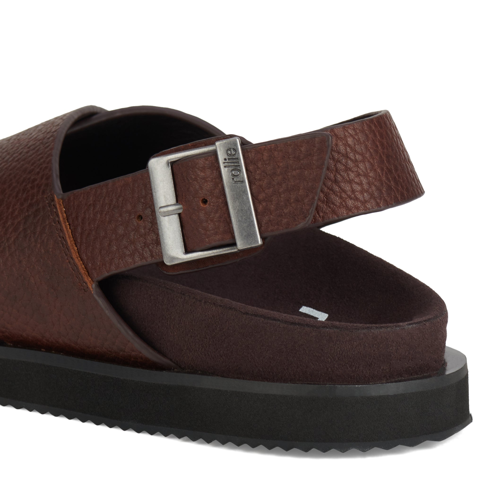 Rhodes Cross Sandal Chocolate-Footwear-Rollie-The Bay Room
