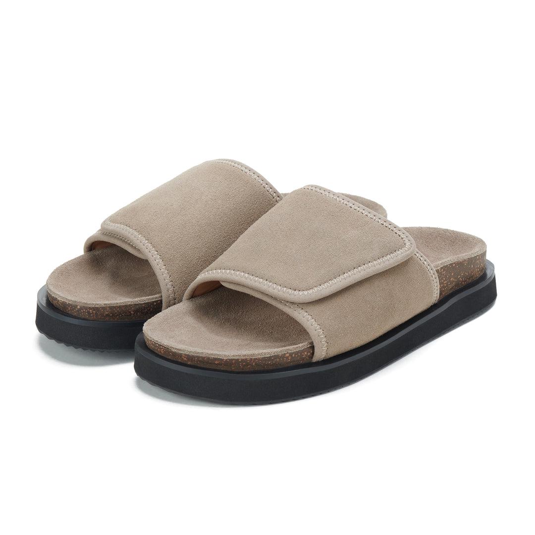 Rhodes Slide Taupe-Footwear-Rollie-The Bay Room