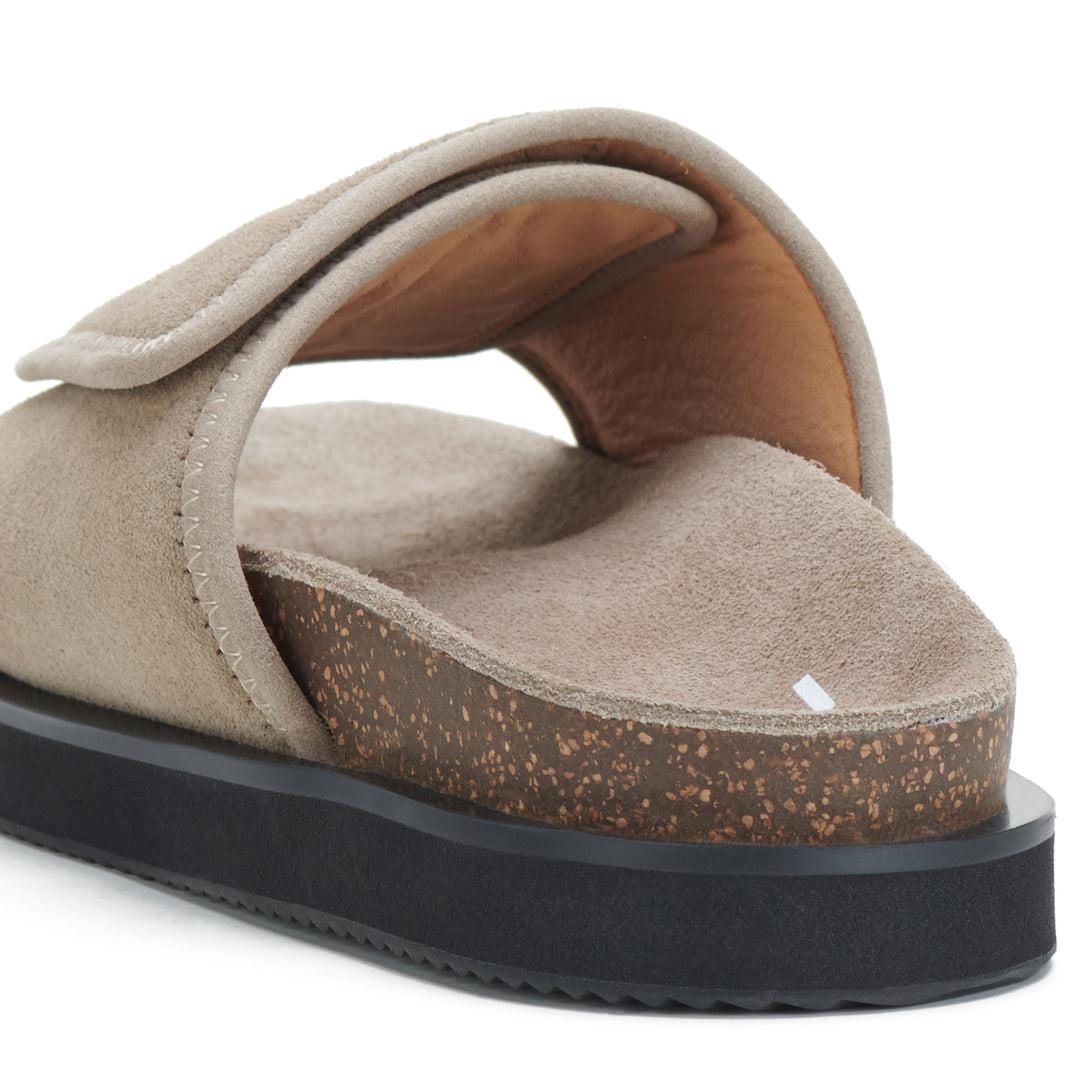 Rhodes Slide Taupe-Footwear-Rollie-The Bay Room