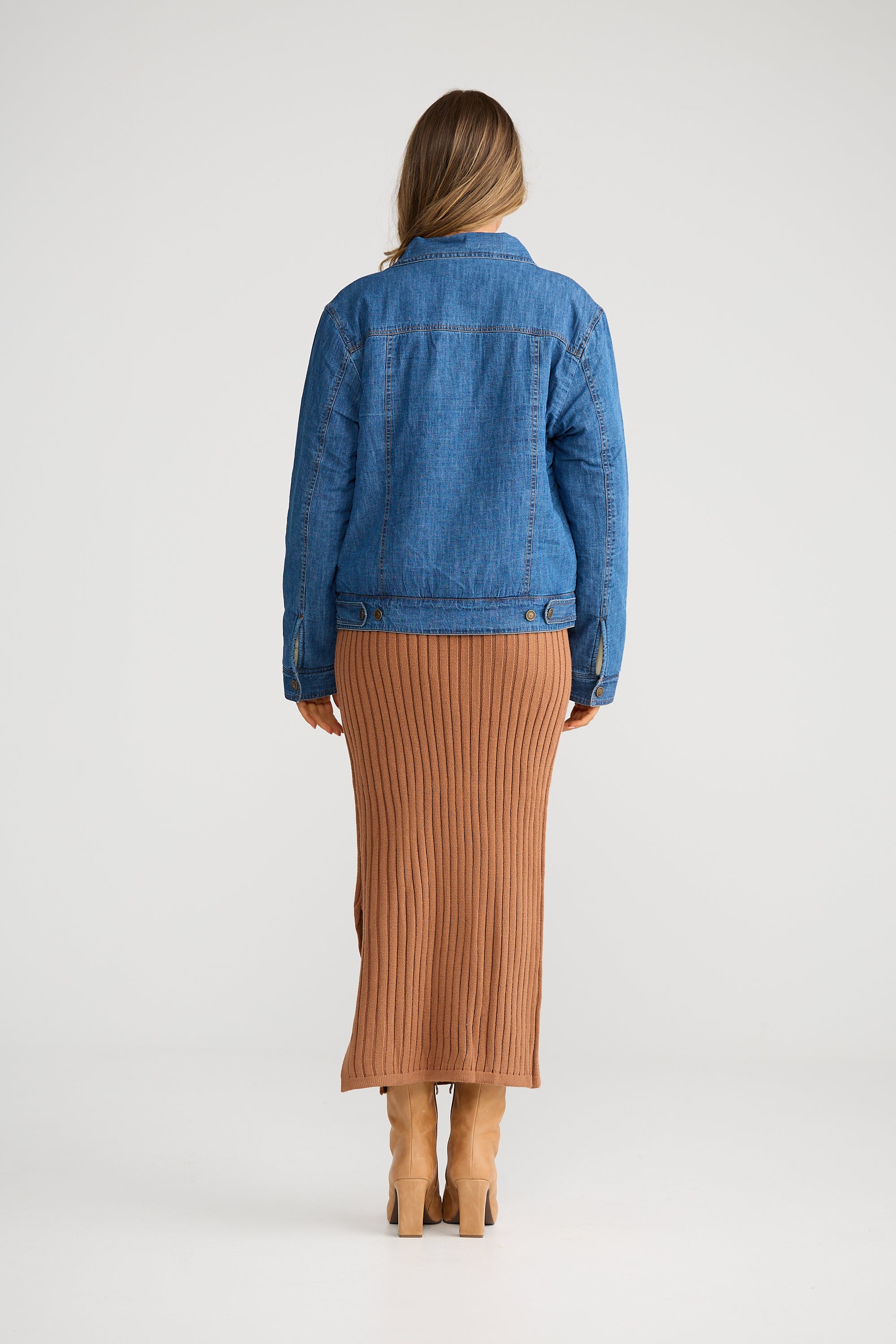 Rhys Jacket - Mid Denim-Jackets, Coats & Vests-Talisman-The Bay Room