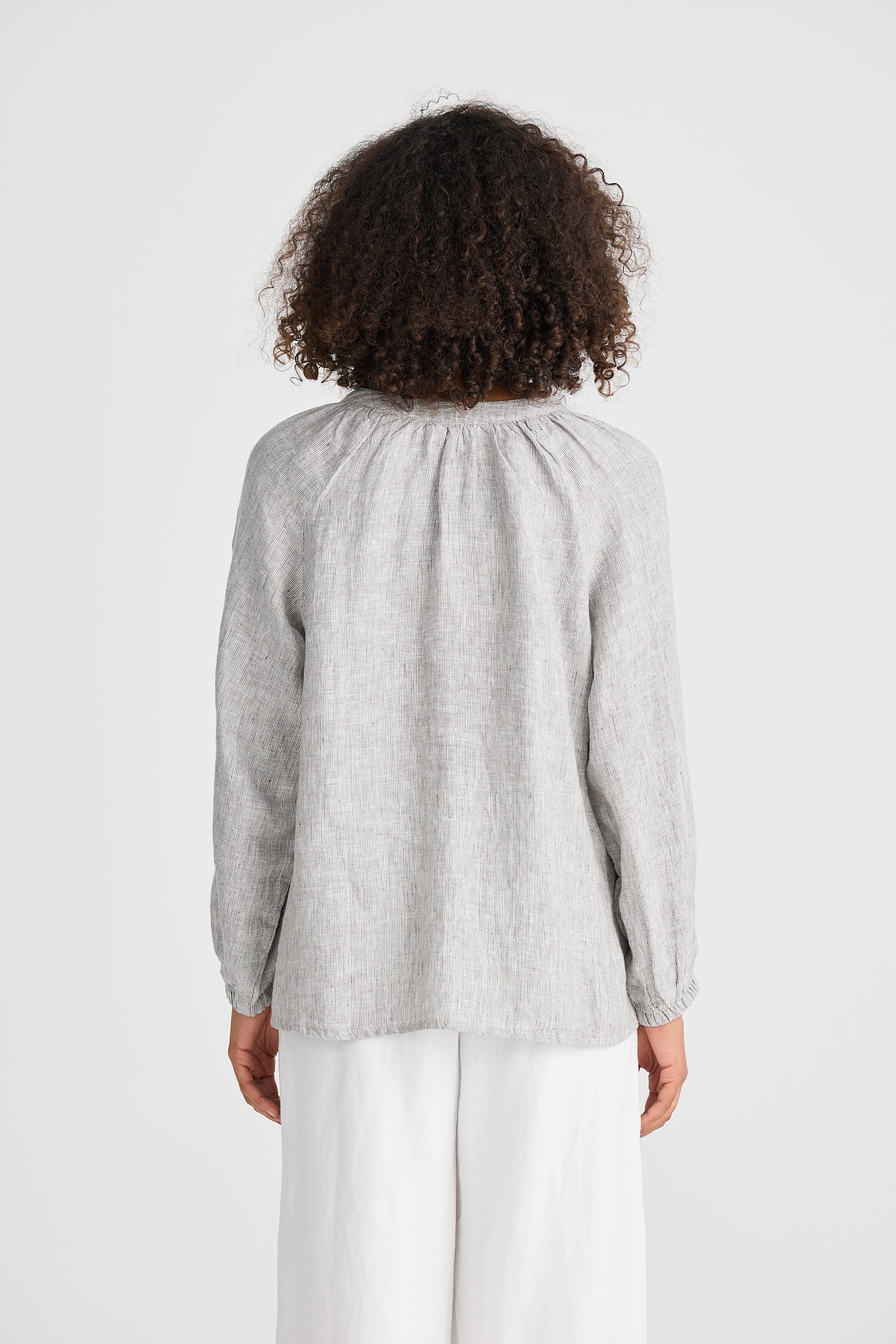 Ria Top - Charcoal Fleck-Tops-The Shanty Corporation-The Bay Room