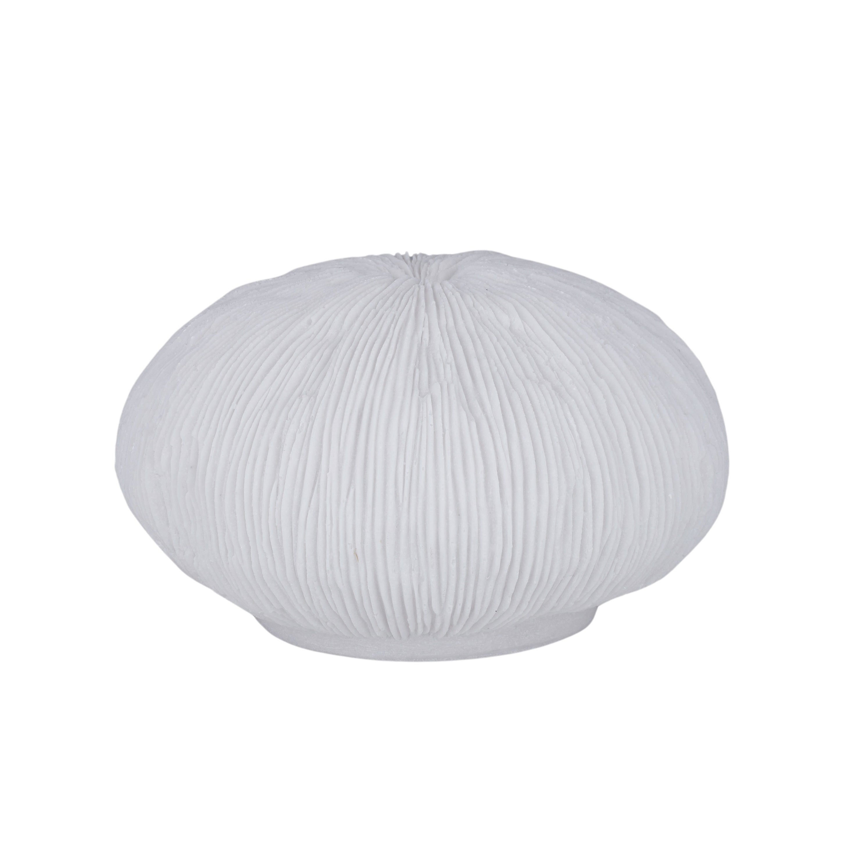 Rib Coral Resin Outdoor Lamp 30x18.5cm-Lighting-Coast To Coast Home-The Bay Room