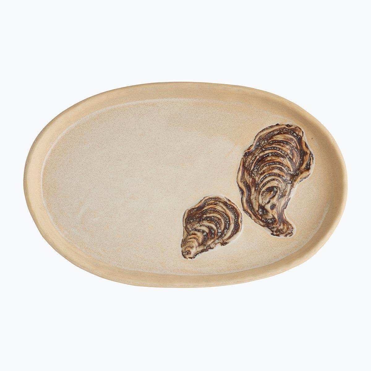 Riva Ceramic Plate 18x29cm Brown-Dining & Entertaining-Coast To Coast Home-The Bay Room