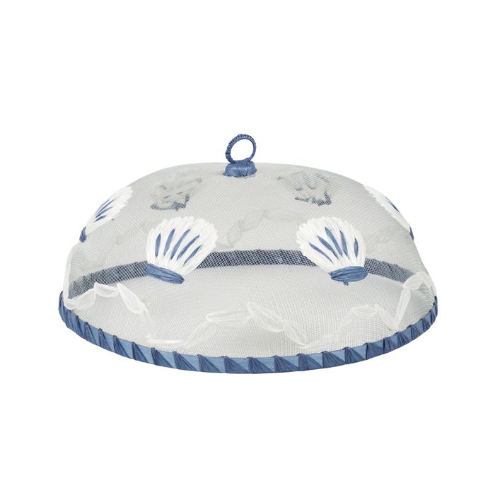 Riviera Metal Food Cover 35cm - Blue-Dining & Entertaining-Coast To Coast Home-The Bay Room