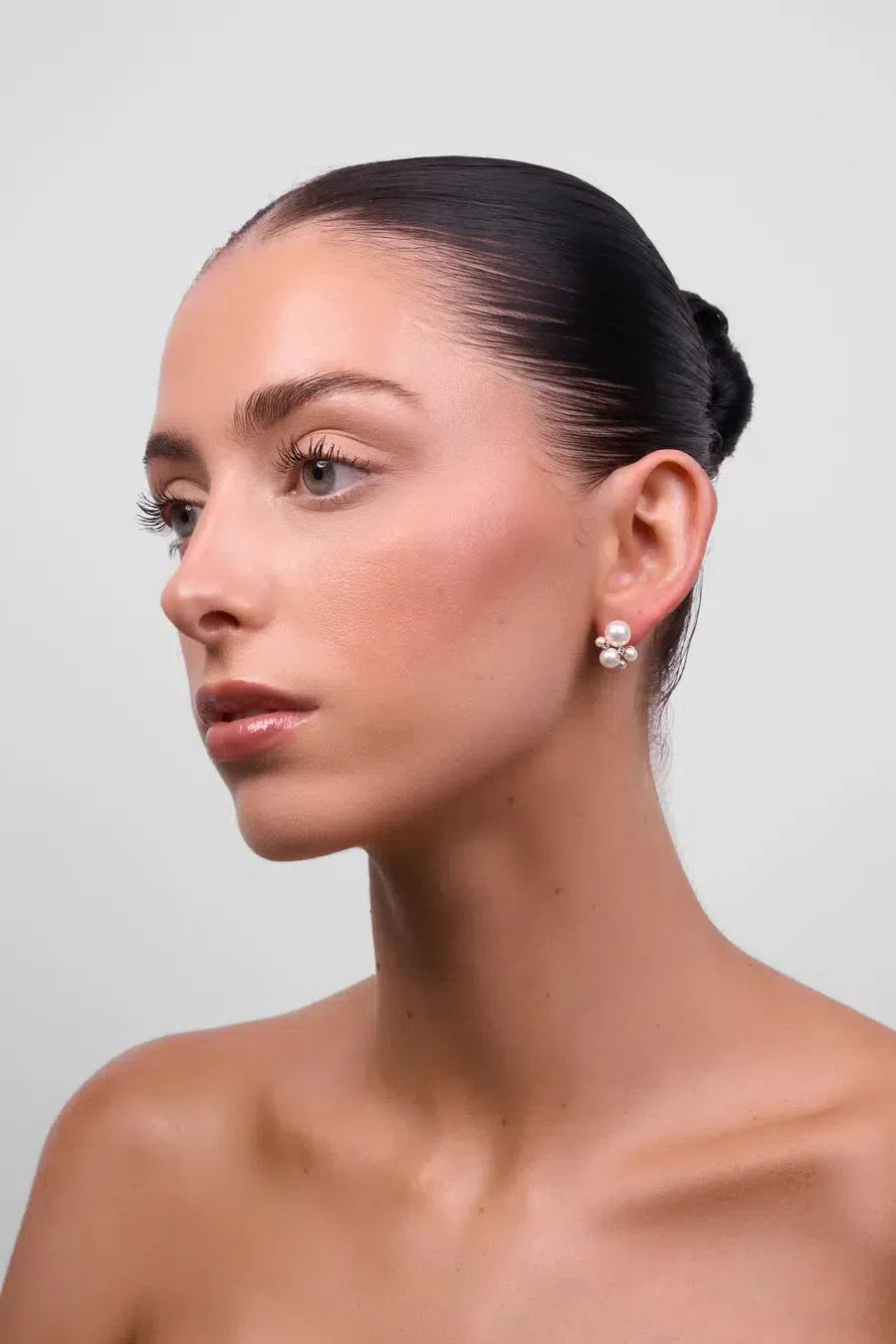 Rochelle Gold Pearl Earring-Jewellery-Liberte-The Bay Room