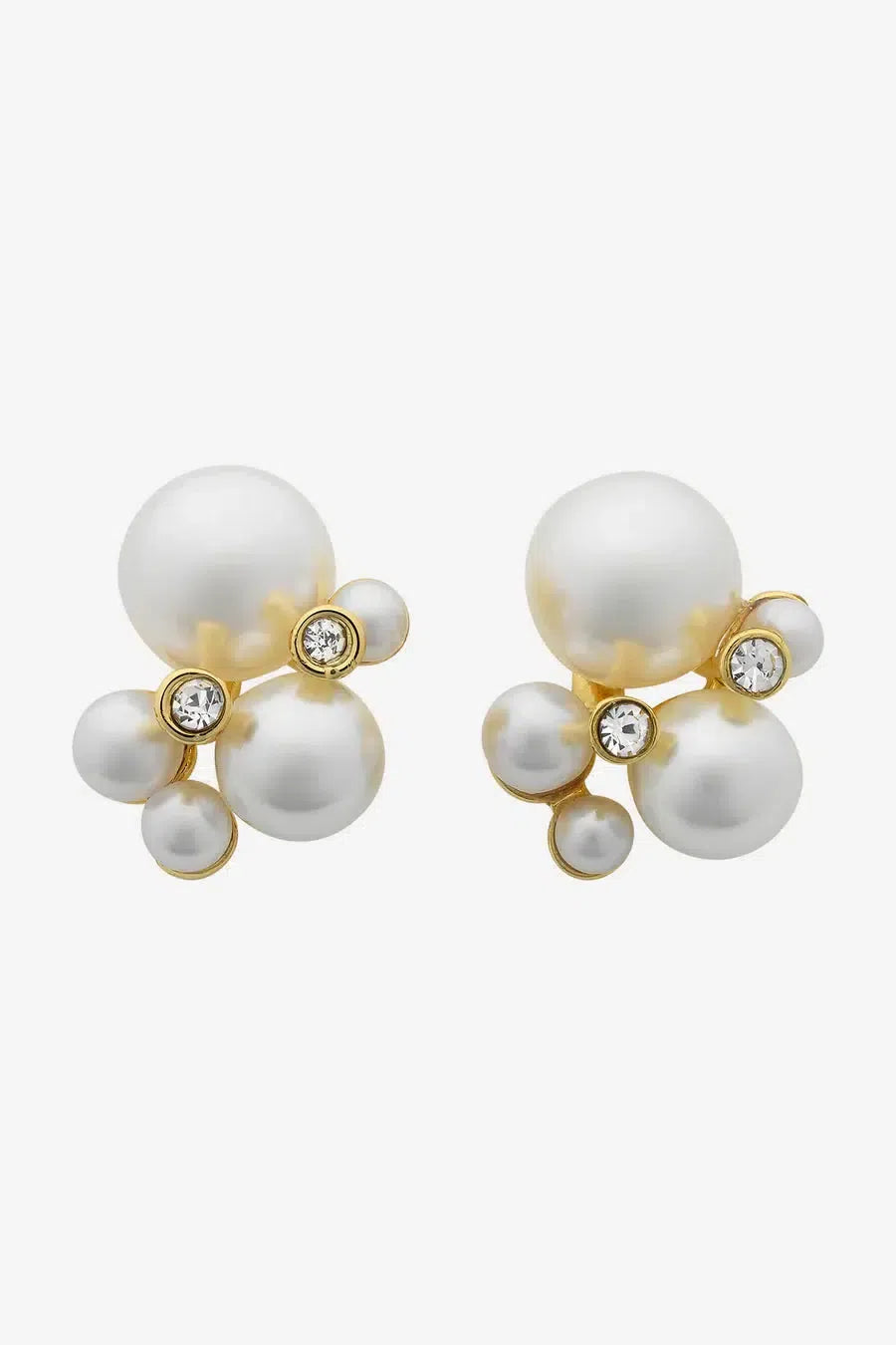 Rochelle Gold Pearl Earring-Jewellery-Liberte-The Bay Room