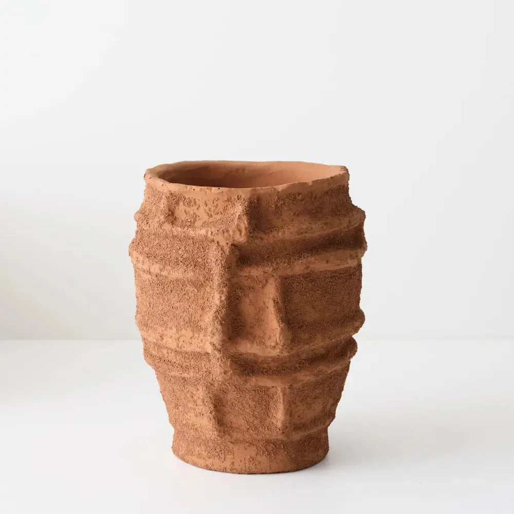 Romy Pot Saffron 21x20x22cm-Pots, Planters & Vases-Floral Interiors-The Bay Room