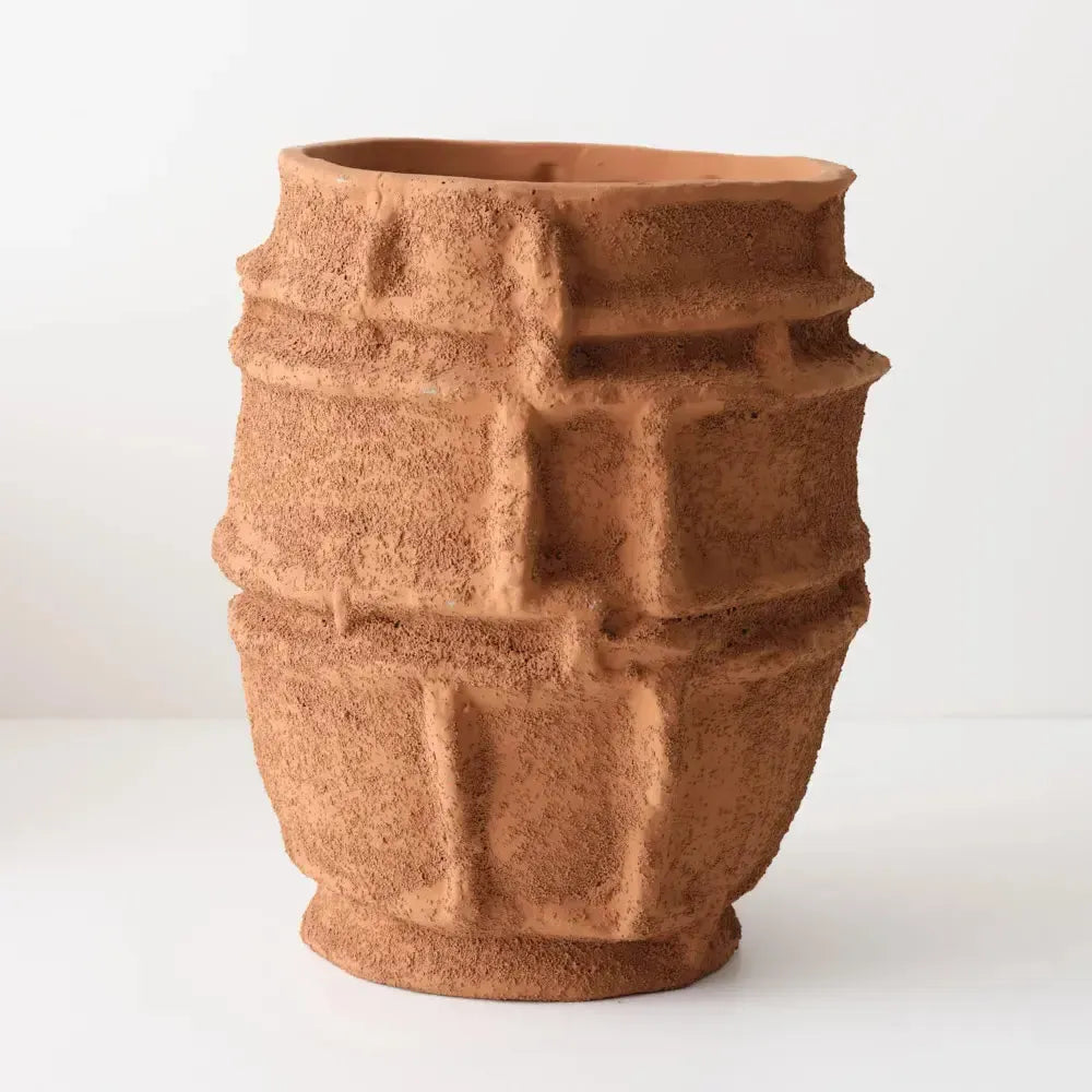 Romy Pot Saffron 28x26x29.5cm-Pots, Planters & Vases-Floral Interiors-The Bay Room