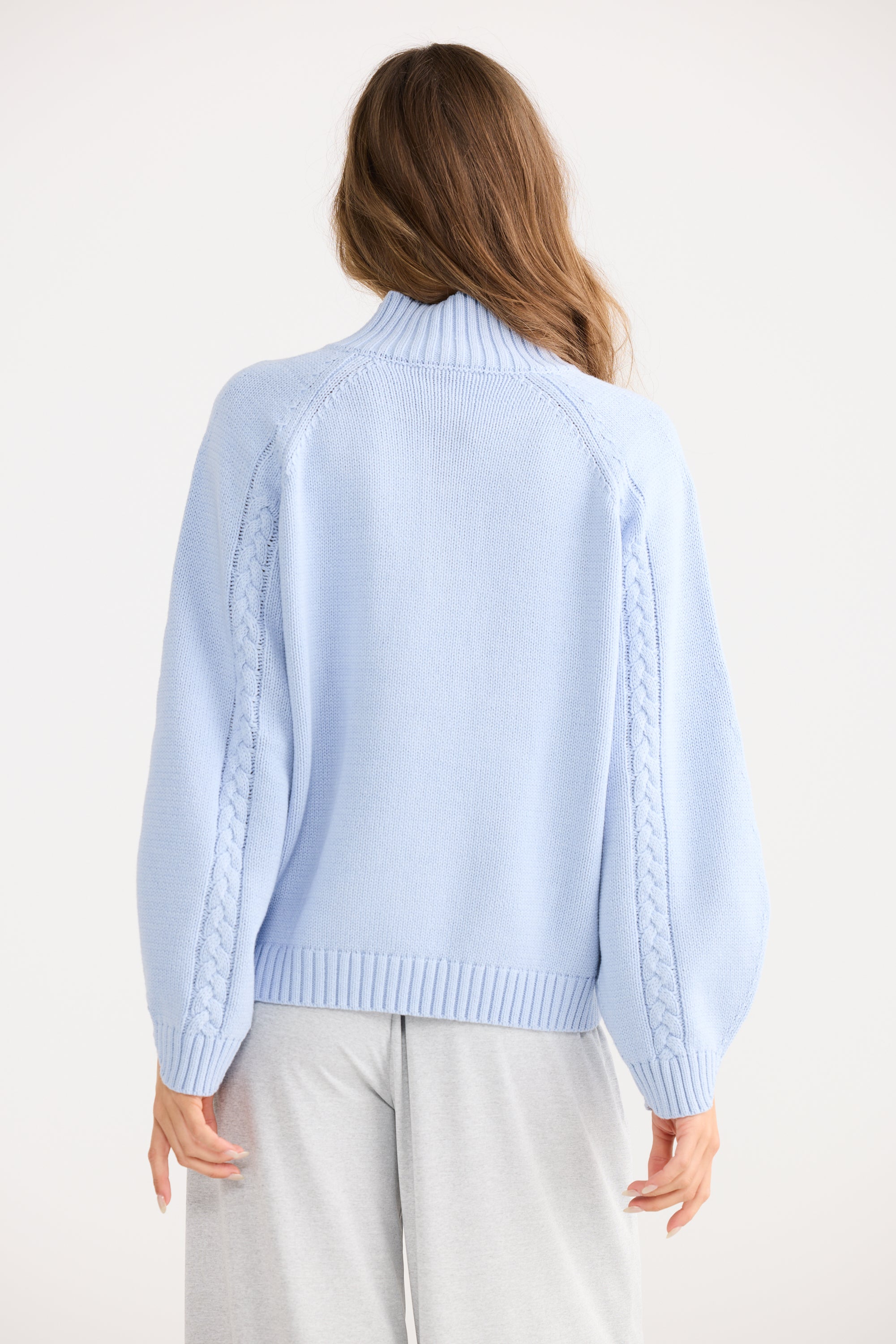 Roomate Knit - Powder Blue-Knitwear & Jumpers-Home Love-The Bay Room