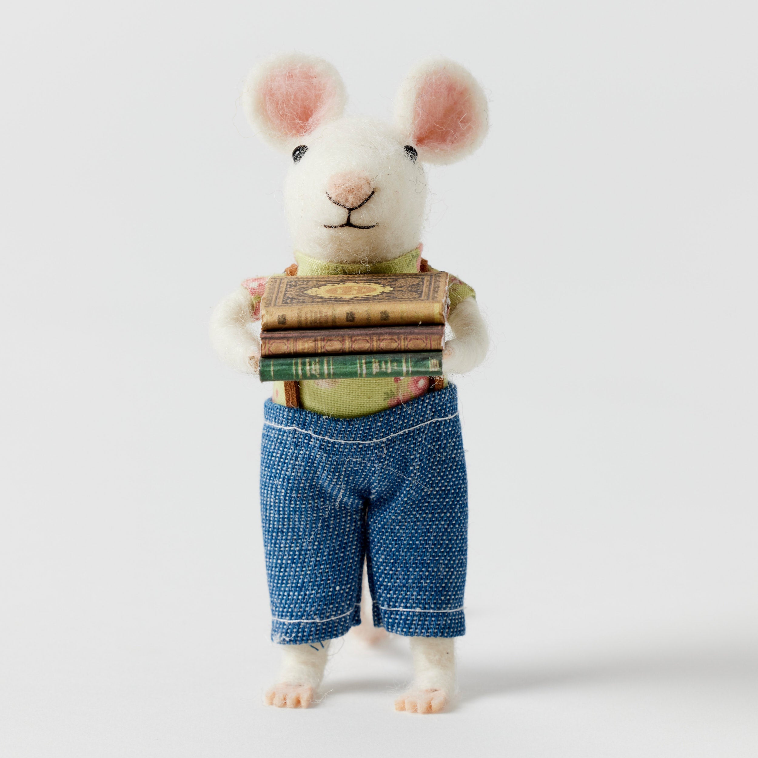 Rosie Felt Mouse-Toys-Pilbeam Living-The Bay Room