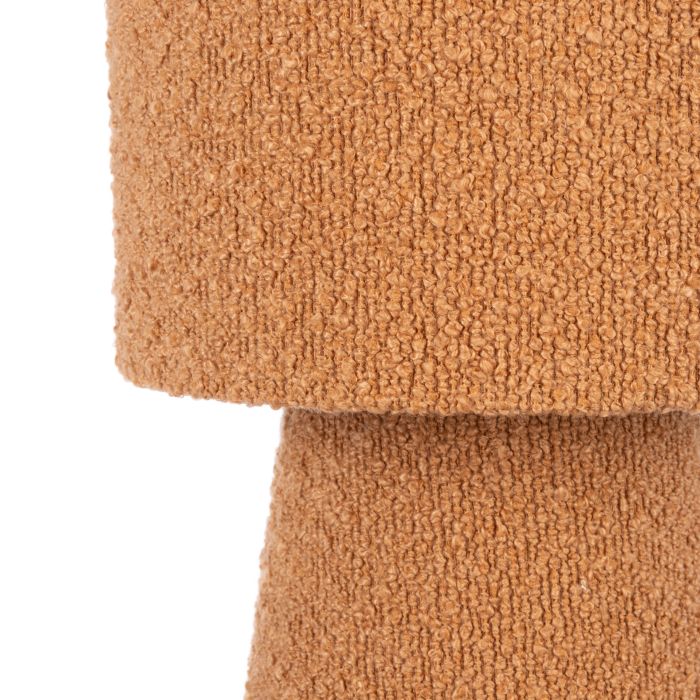 Rowen Boucle Table Lamp 20x20x60cm Rust-Lighting-Amalfi-The Bay Room