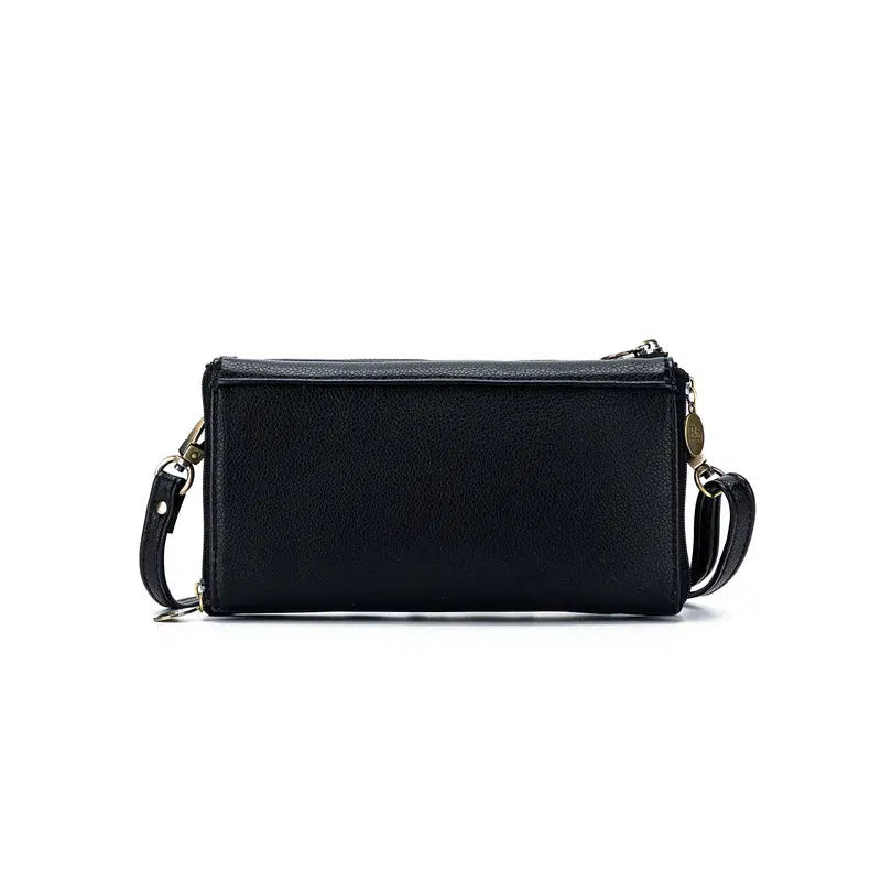 Roxie Crossbody/Clutch - Black-Bags & Clutches-Black Caviar Designs-The Bay Room