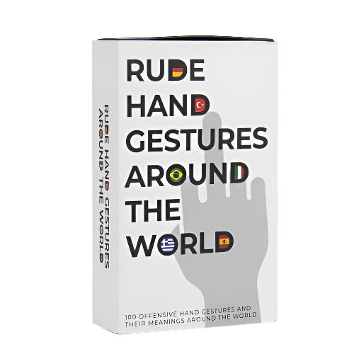 Rude Hand Gestures Around the World-Fun & Games-Gift Republic-The Bay Room