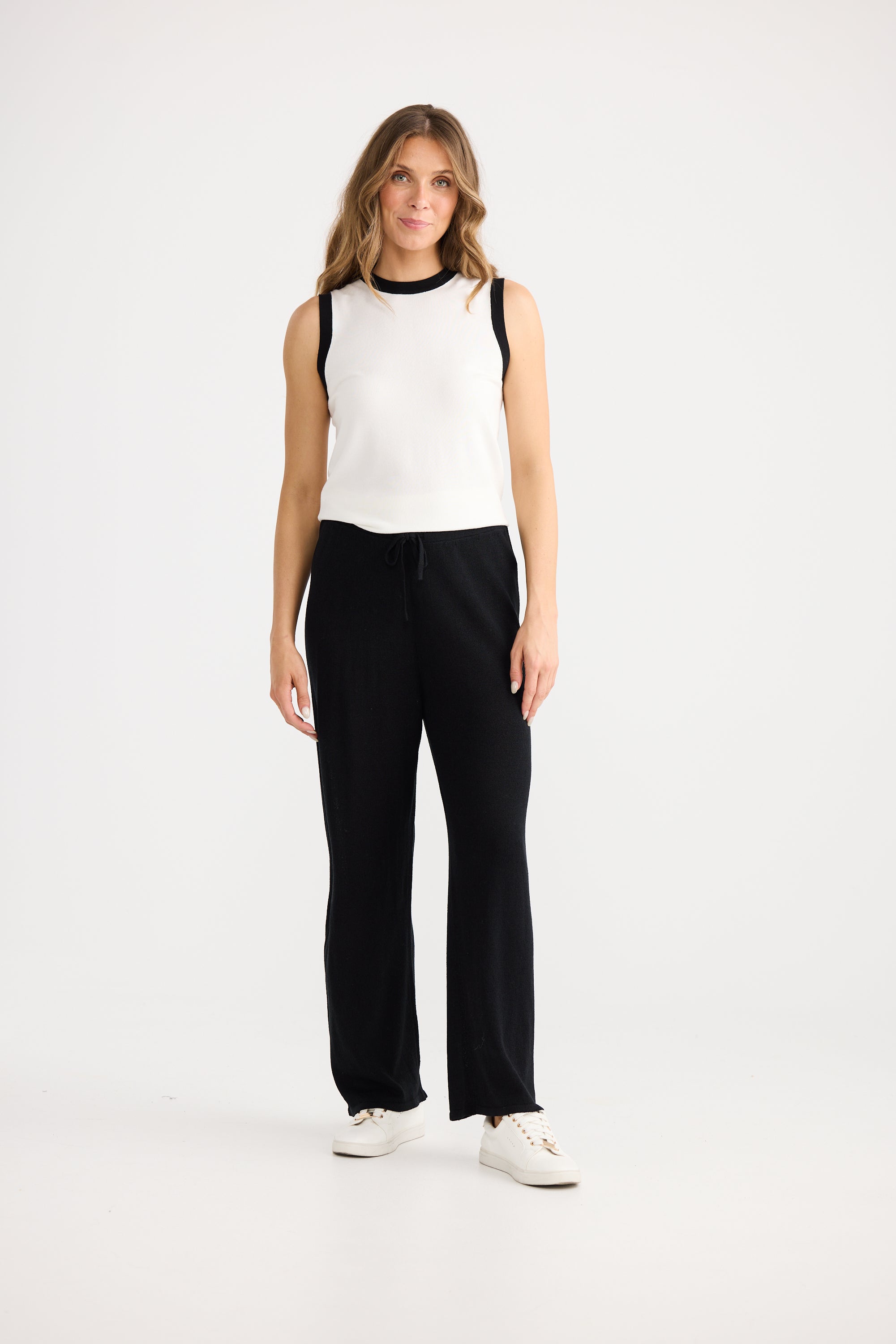 Ruthie Knit Pant - Black-Pants-Home Love-The Bay Room