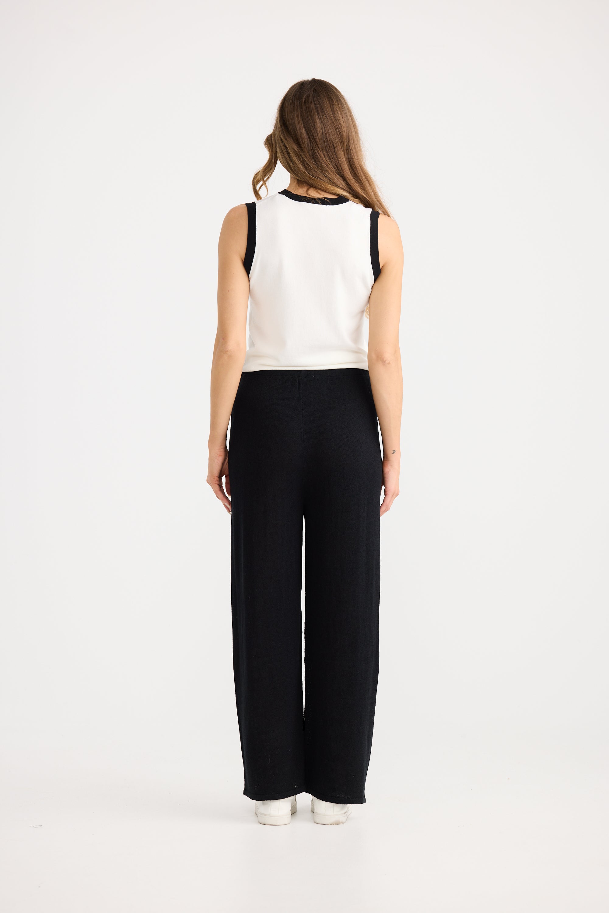 Ruthie Knit Pant - Black-Pants-Home Love-The Bay Room