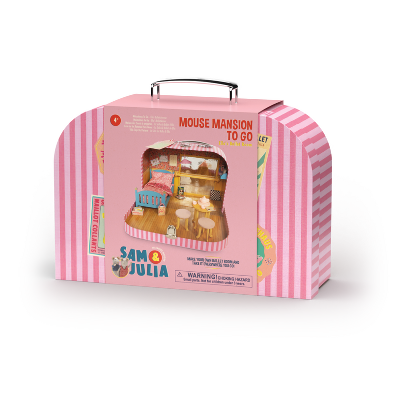Mouse Mansion to Go (Ellas Ballet Room) with Plush Ella