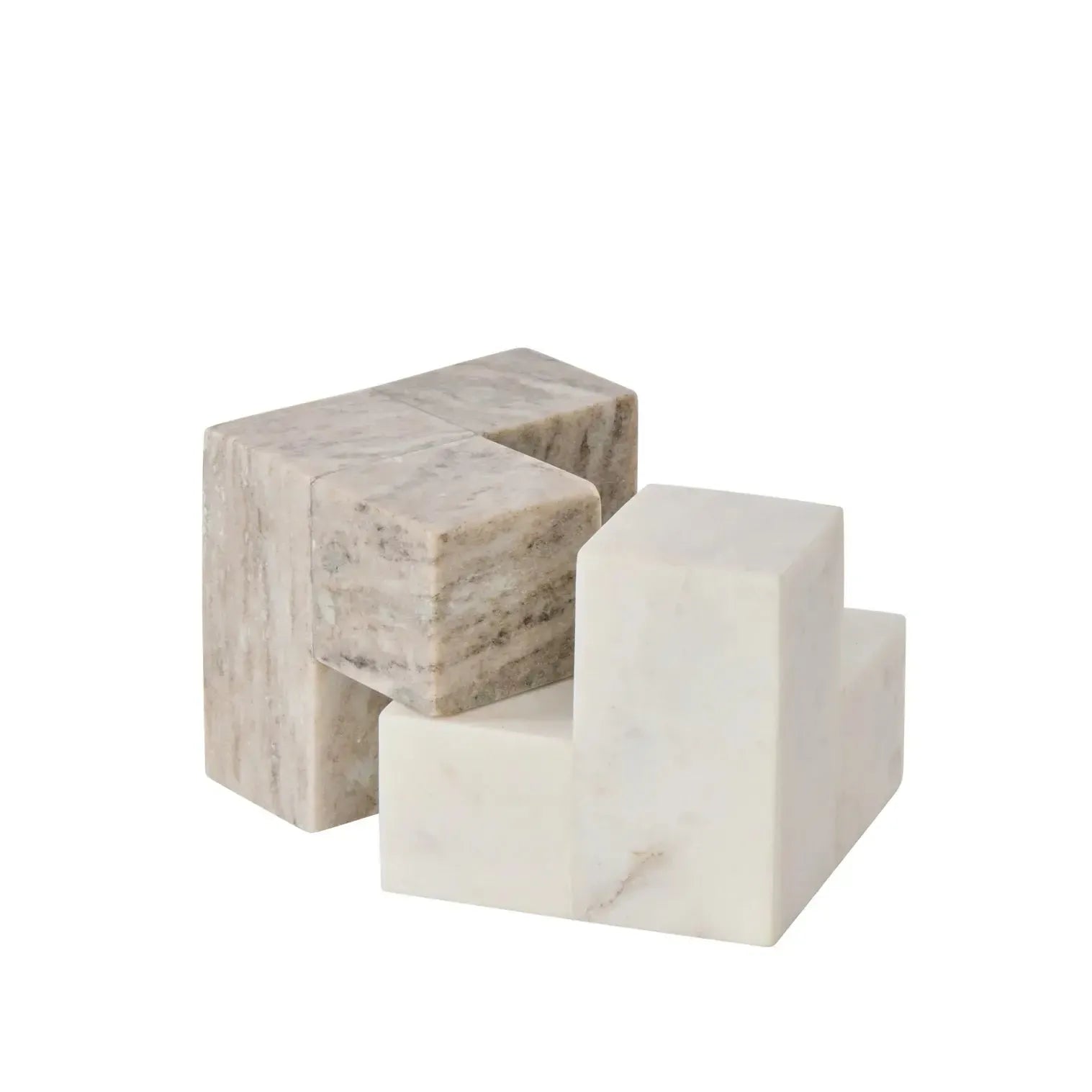Sachi Block Bookends Set/2 12x12x12cm-Decor Items-Amalfi-The Bay Room