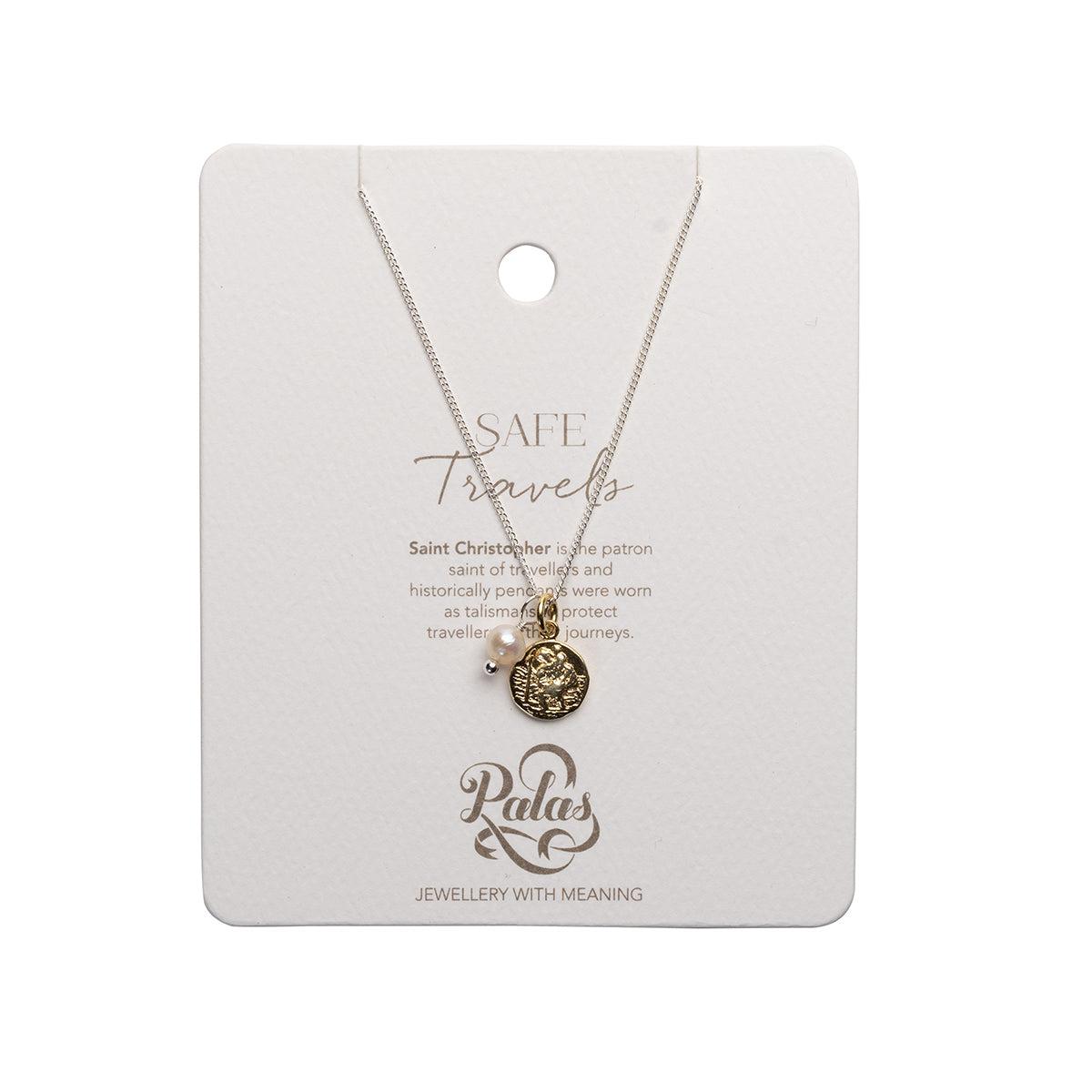 Safe Travels (Saint) Dreamweaver Necklace-Jewellery-Palas-The Bay Room