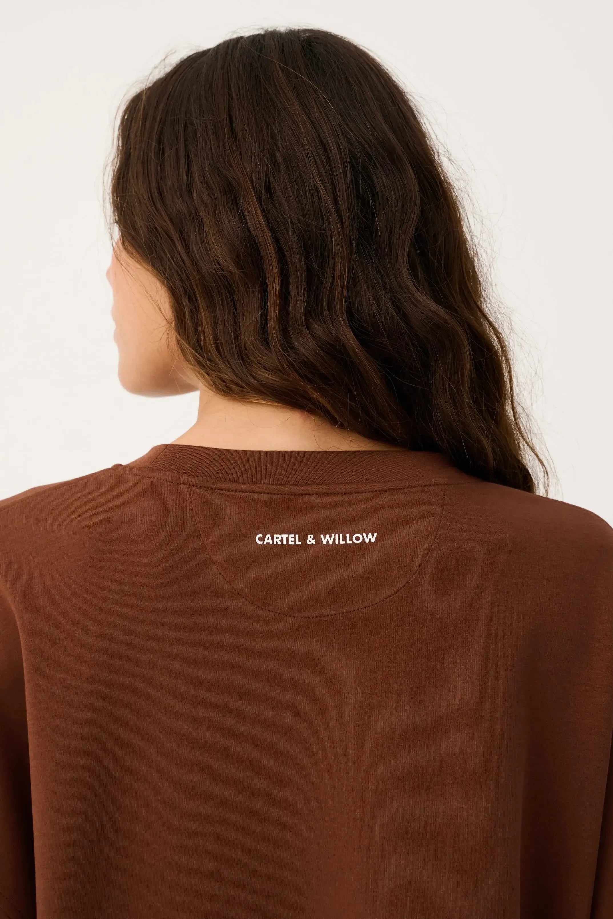 Sage Tee - Truffle-Tops-Cartel & Willow-The Bay Room