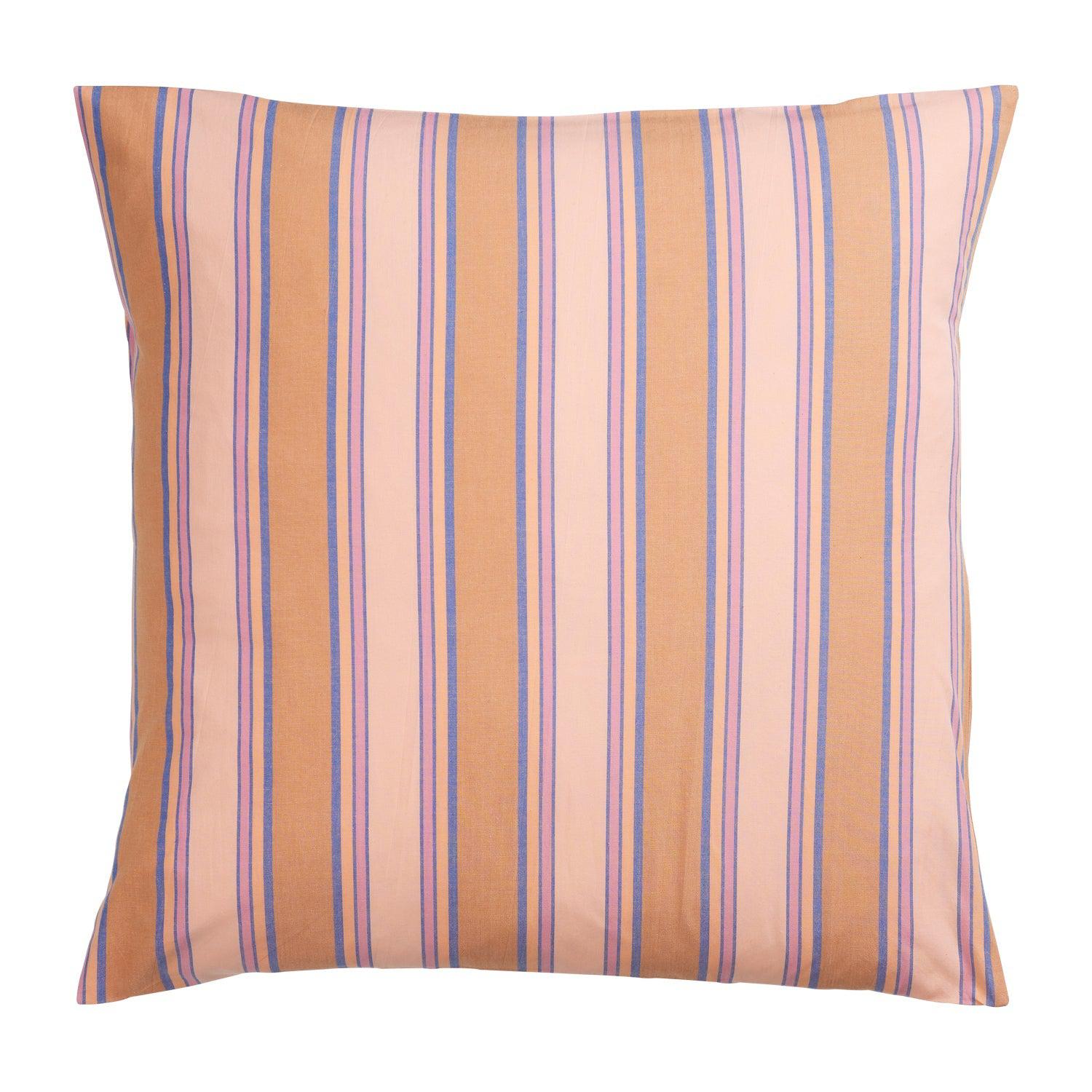 Samode Cotton Euro Pillowcase Set - Cinnamon-Soft Furnishings-PLAY by Sage & Clare-The Bay Room