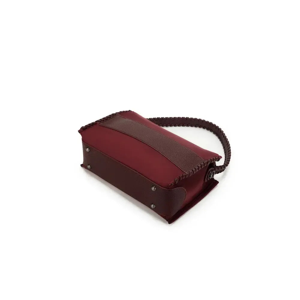 Sandie Burgundy Shoulder Crossbody-Bags & Clutches-Black Caviar Designs-The Bay Room