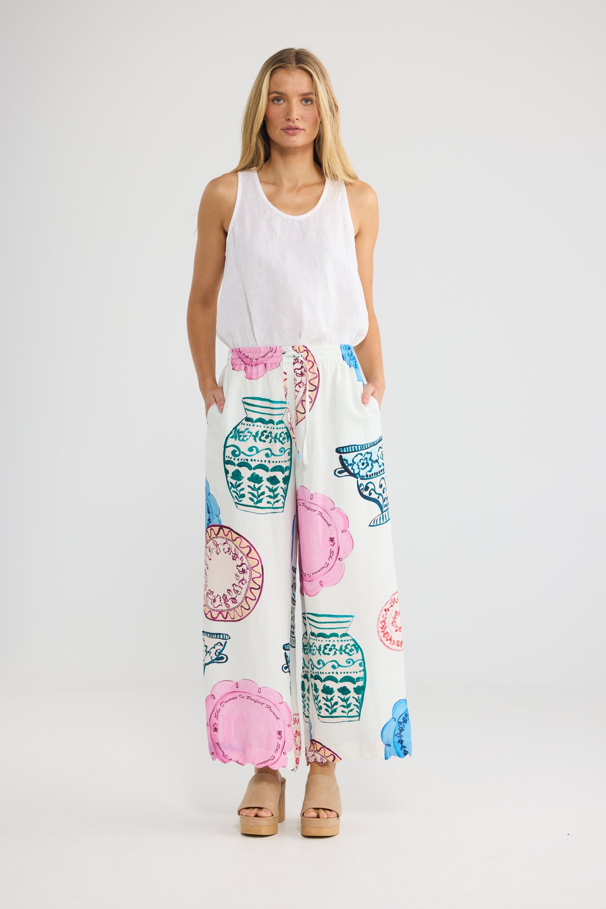 Sardinia Pant - Perfect French