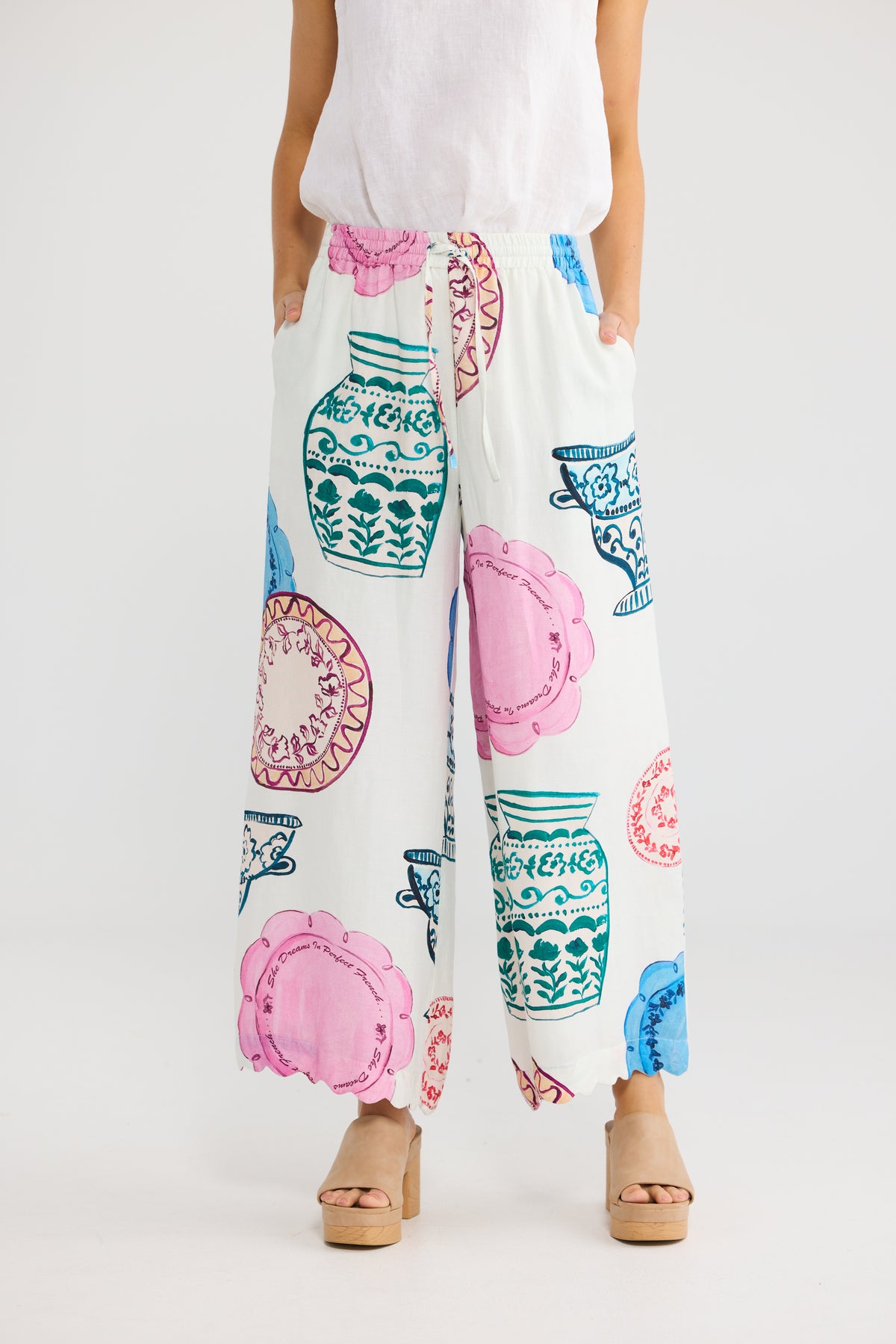 Sardinia Pant - Perfect French